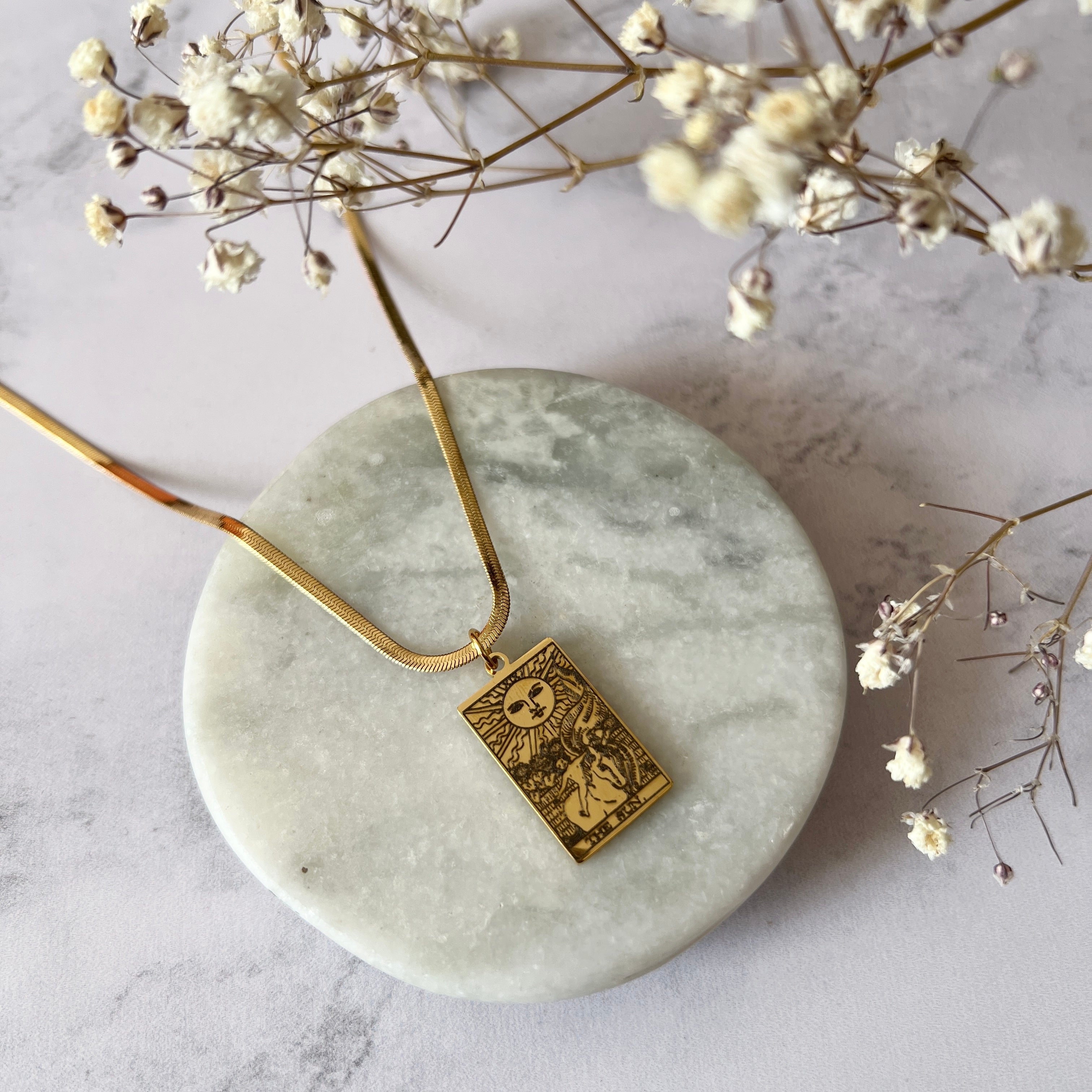 Collar Tarot El Sol