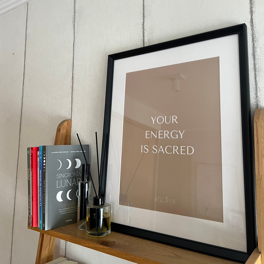 Cuadro "Your Energy is Sacred"