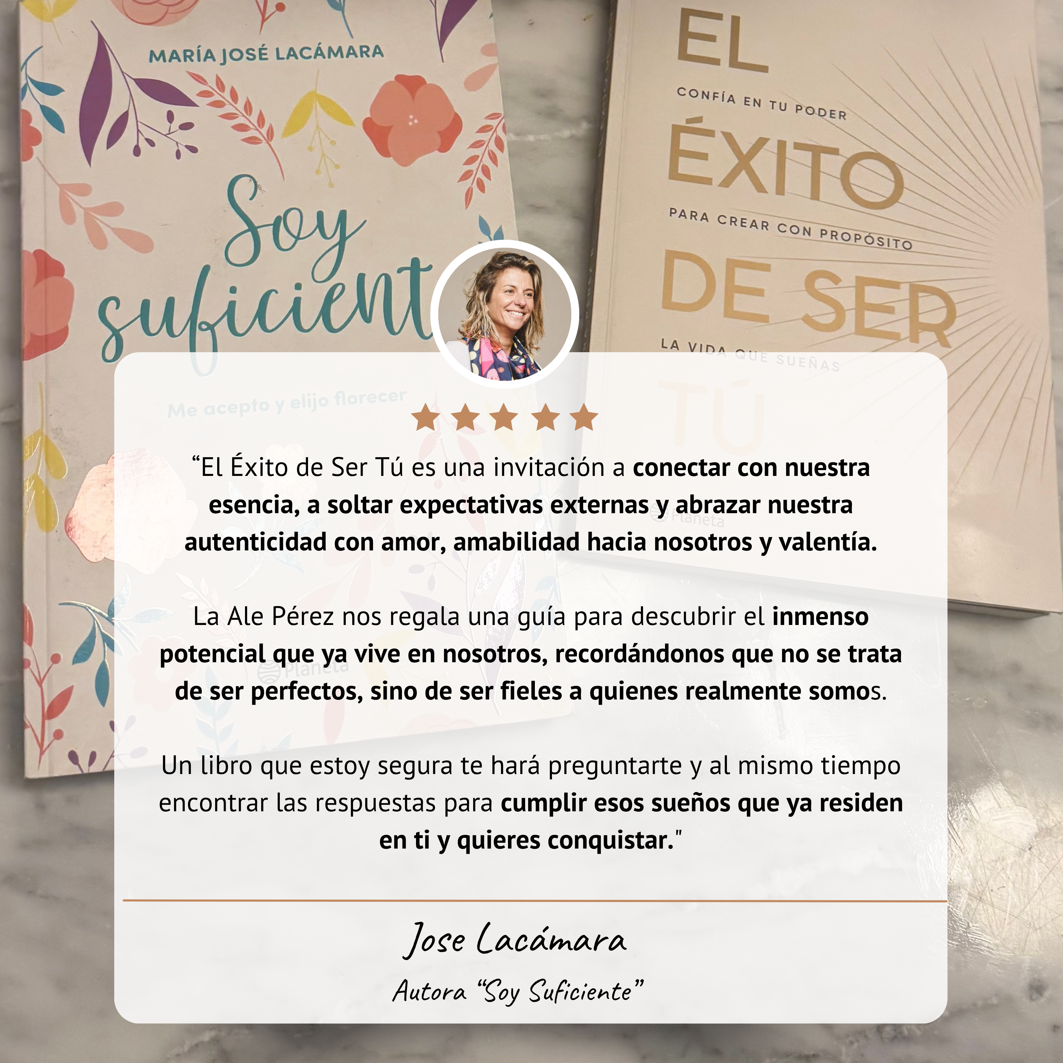 El éxito de ser tú – Libro firmado