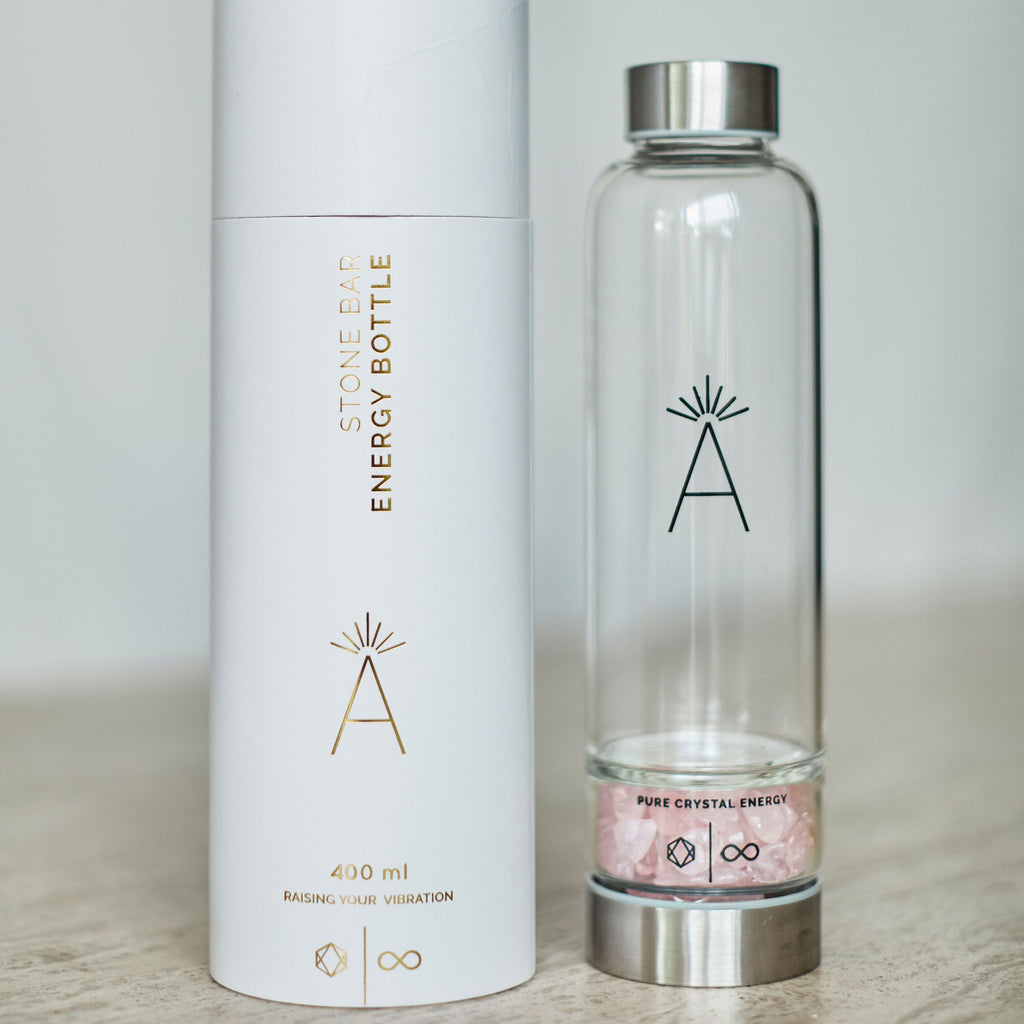 EnergyBottle ® Cuarzo Rosado