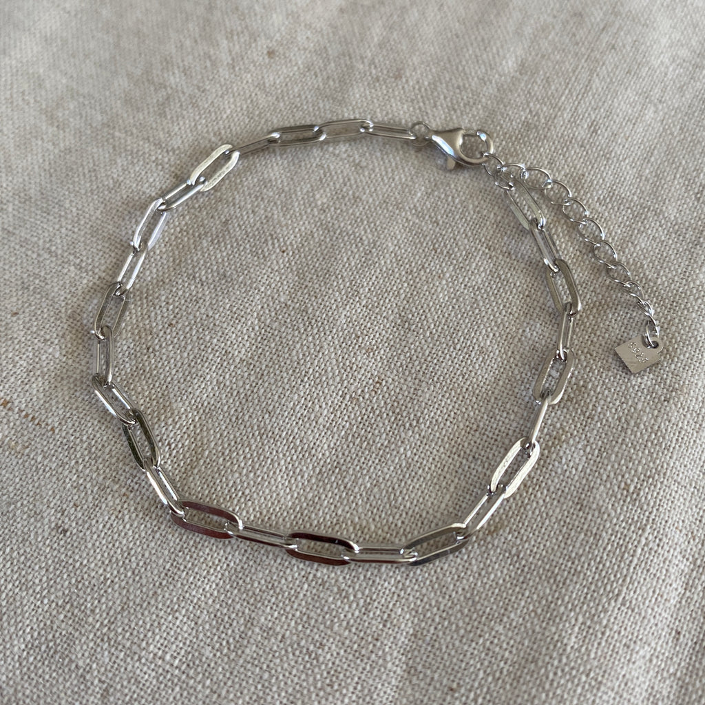 Pulsera Chunky Plata