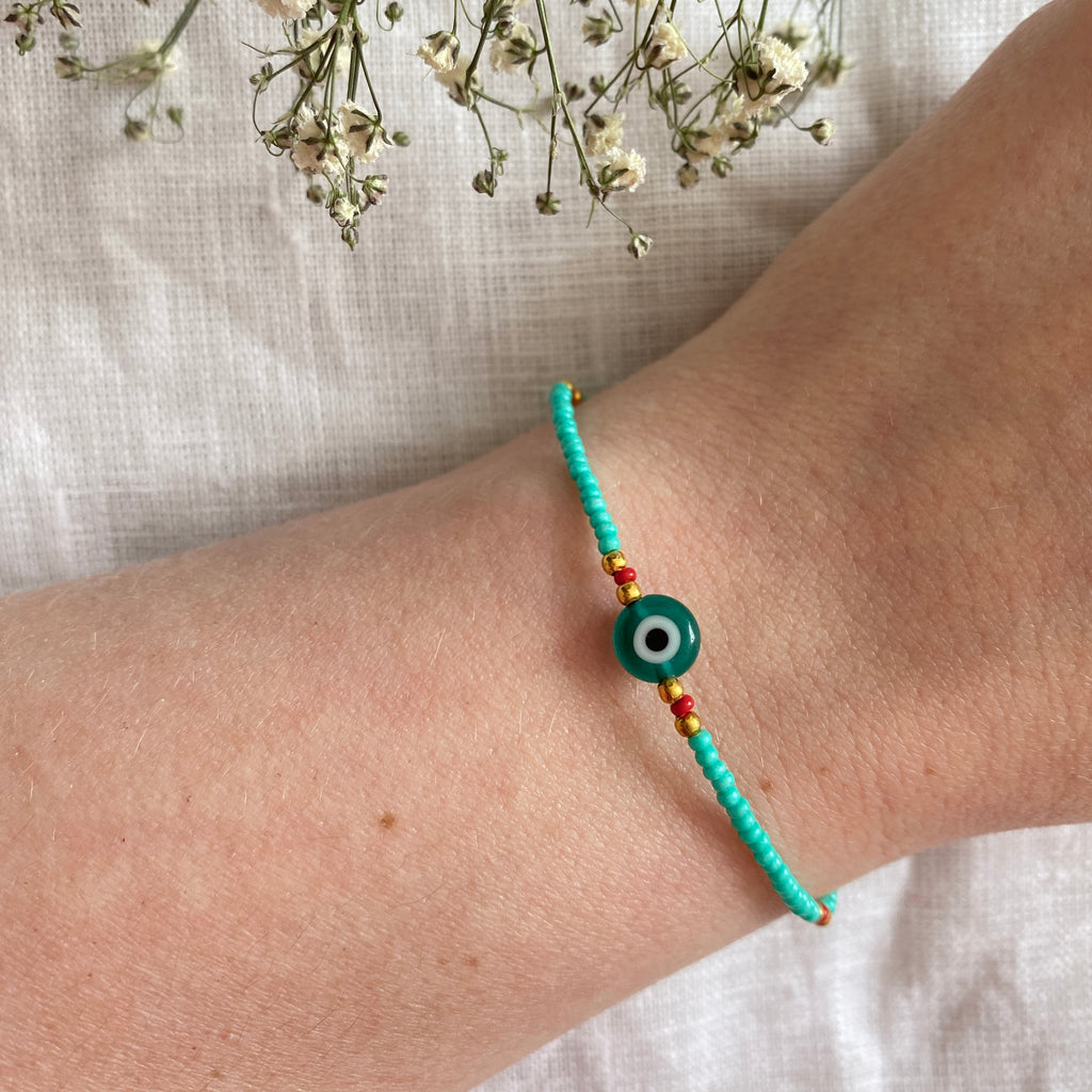 Pulsera Protección Turquesa
