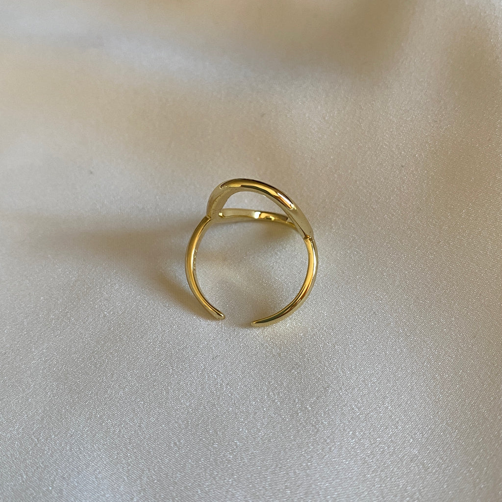 Anillo Óvalo Oro