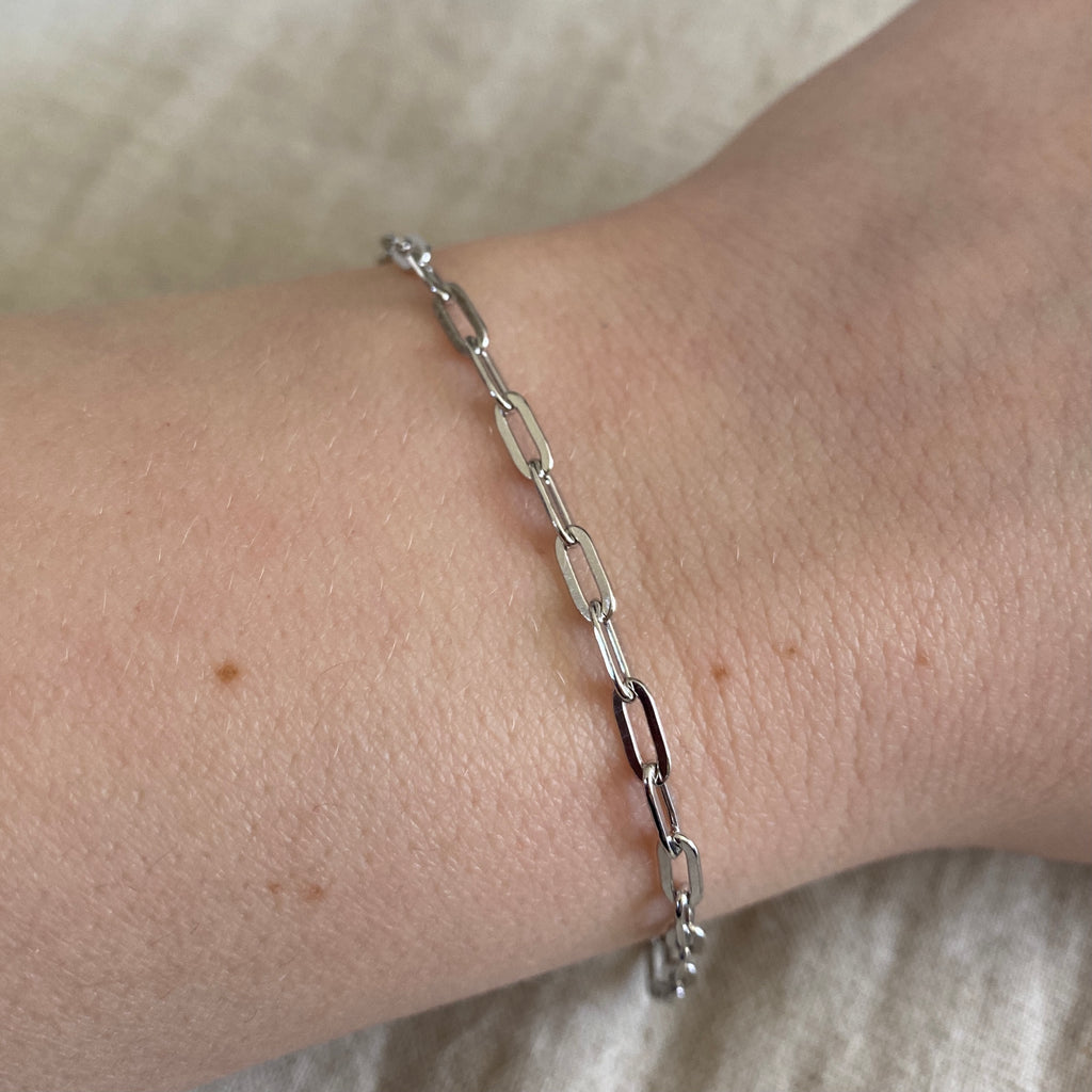 Pulsera Chunky Plata