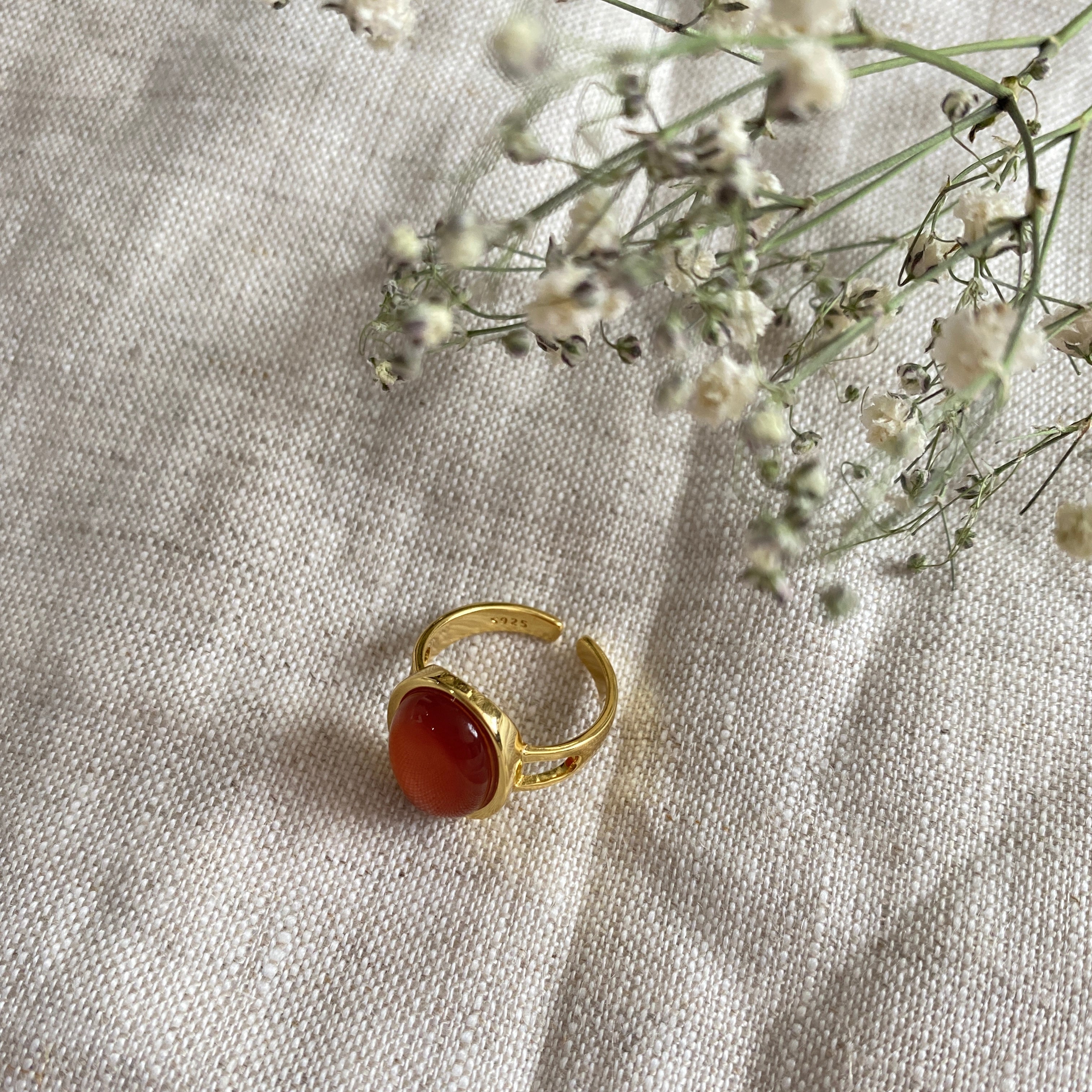 Anillo Ágata Óvalo