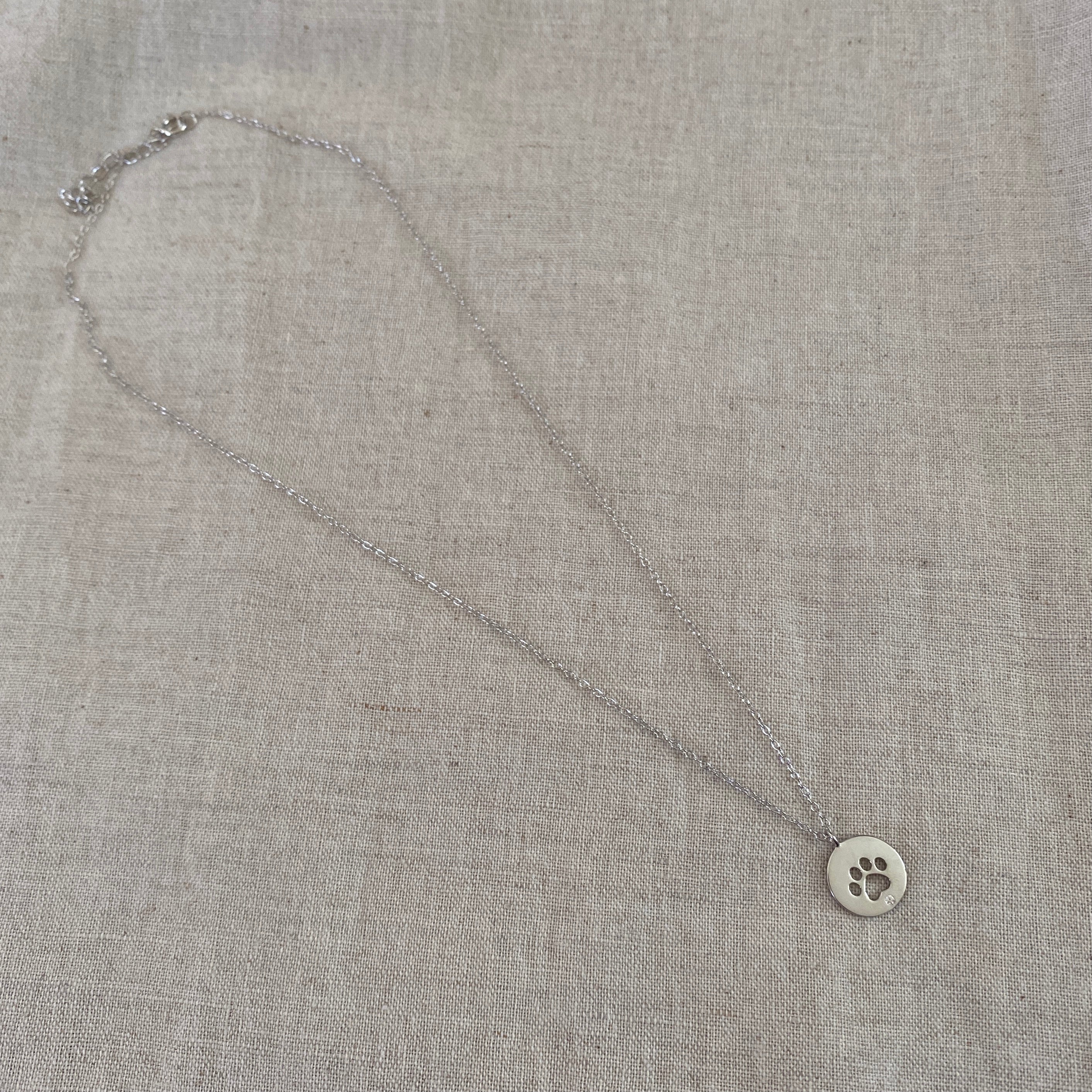 Collar Dog Lover Plata