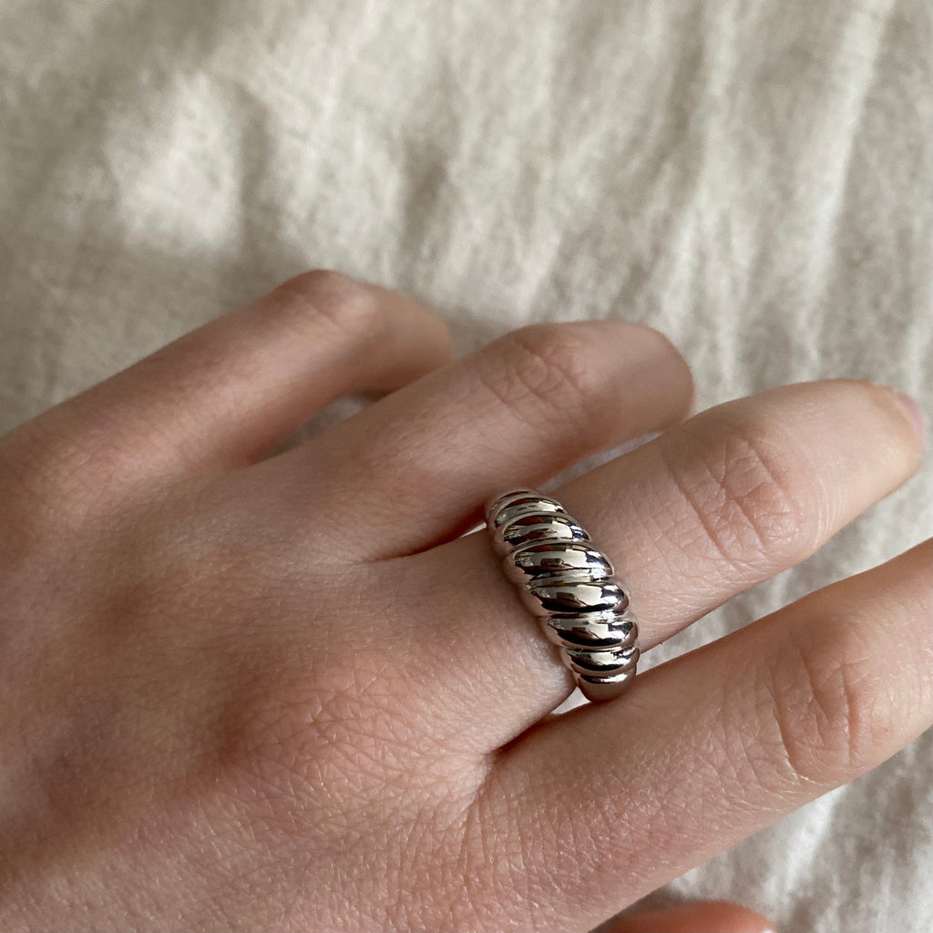 Anillo Baguette Plata