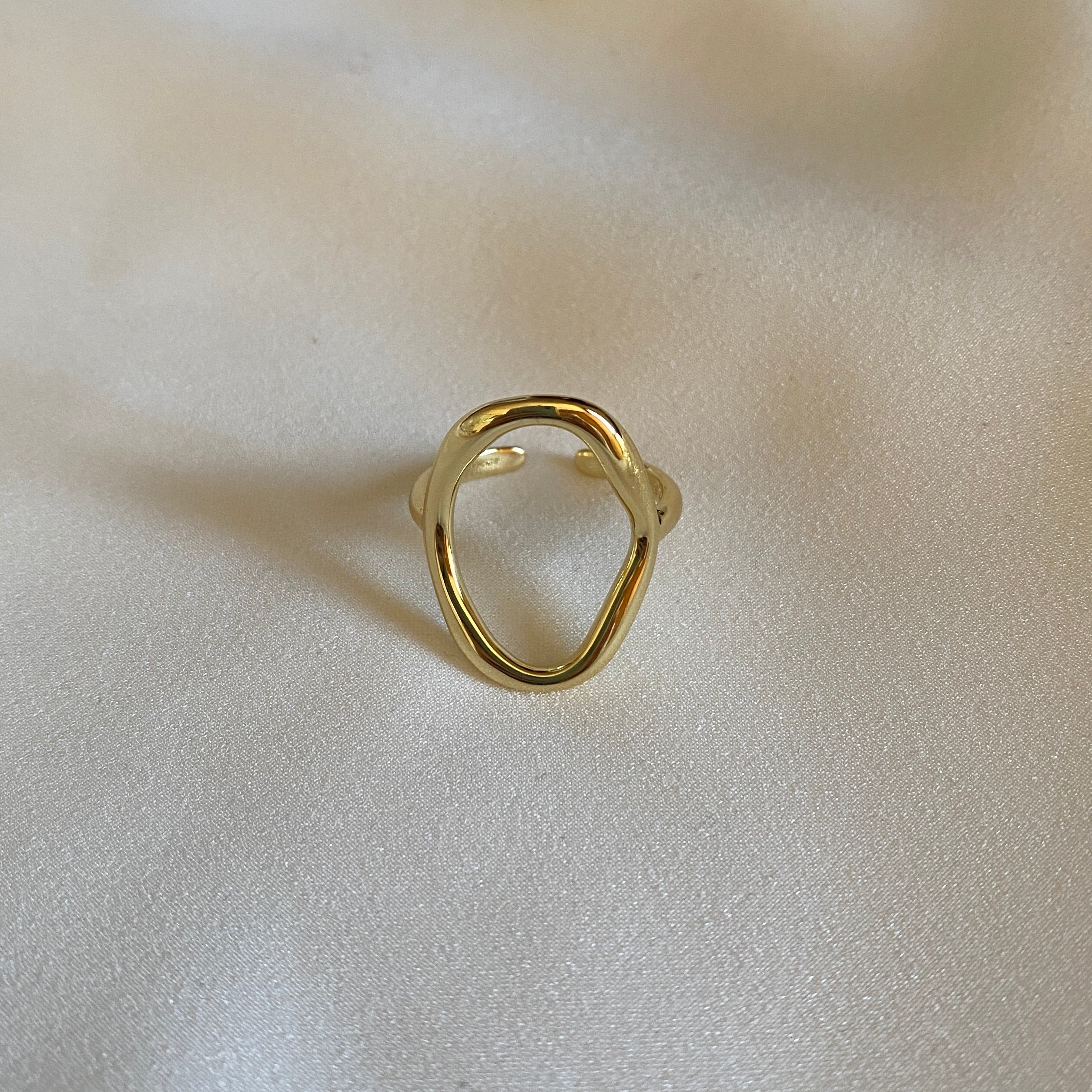 Anillo Óvalo Oro