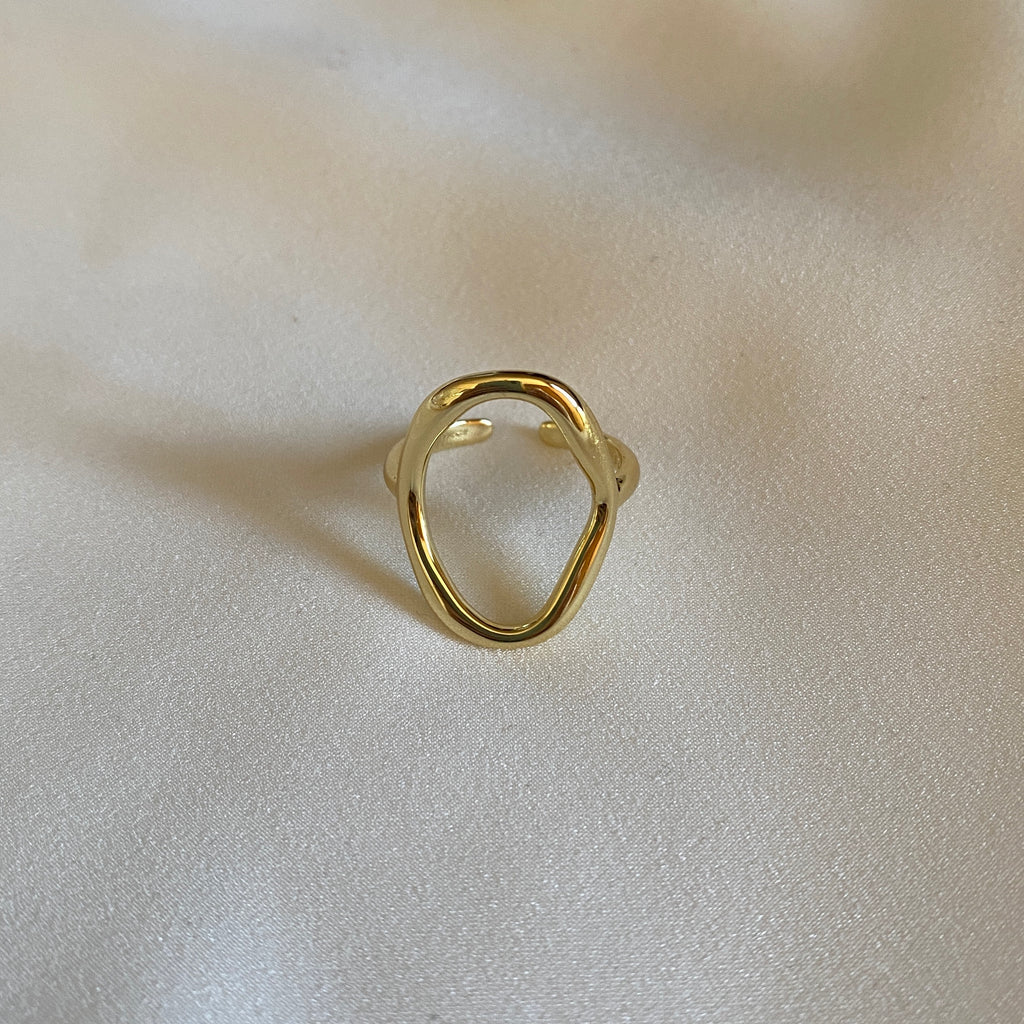 Anillo Óvalo Oro
