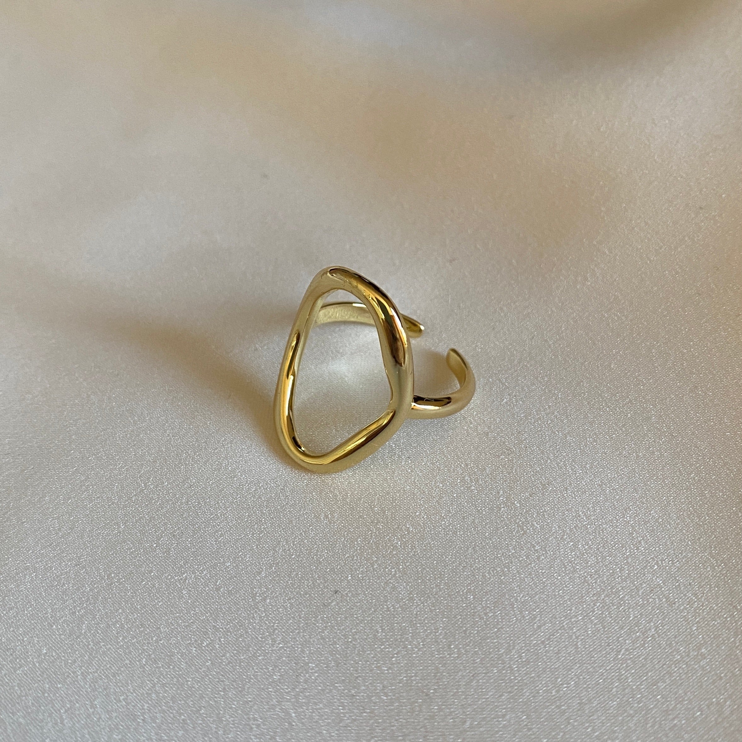 Anillo Óvalo Oro