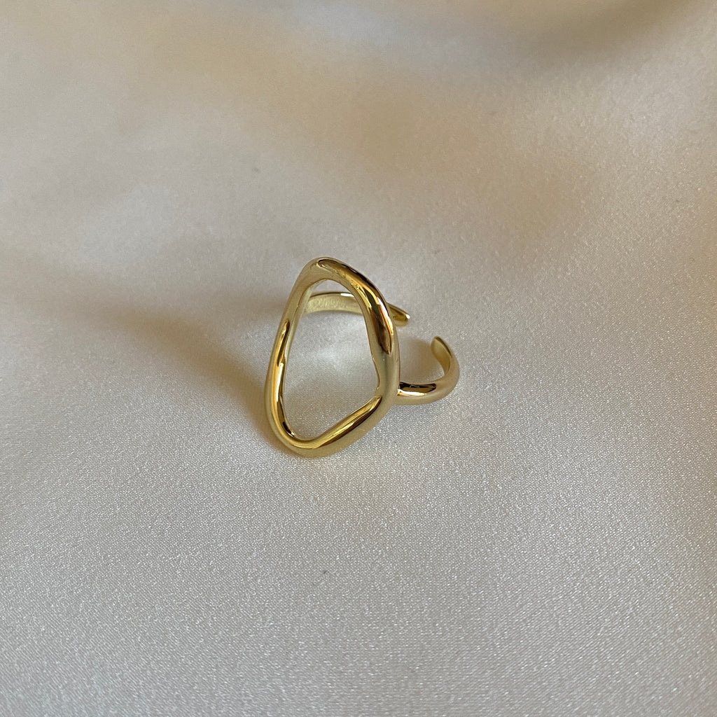 Anillo Óvalo Oro