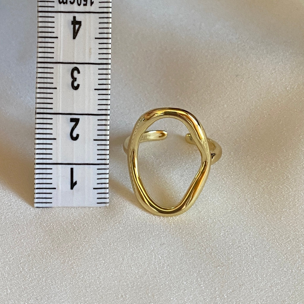 Anillo Óvalo Oro