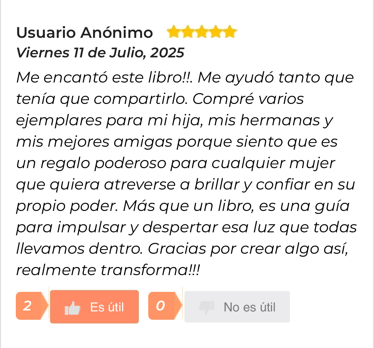 Pack "Brilla con luz propia"– Incluye Libro Fimado