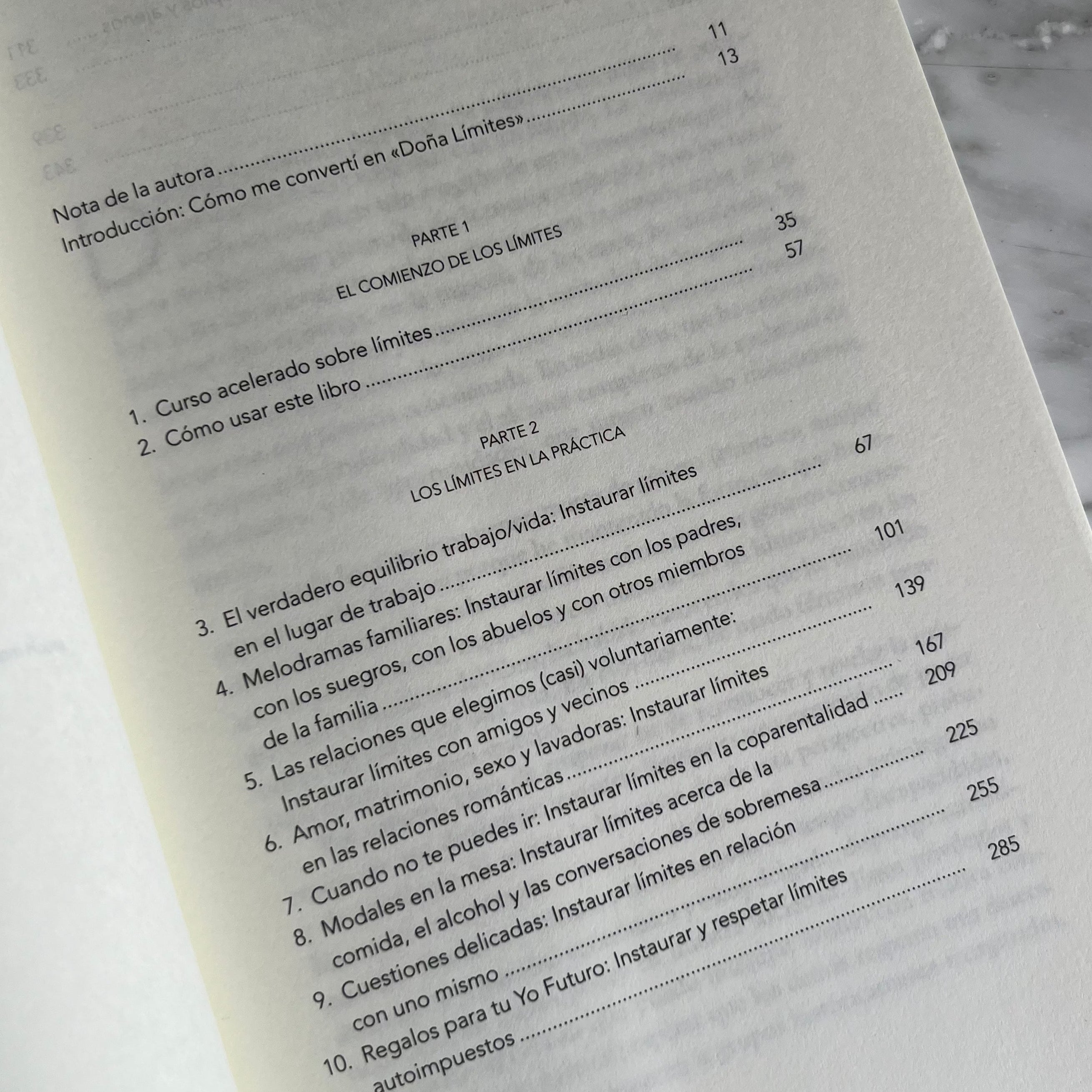 El libro de los límites