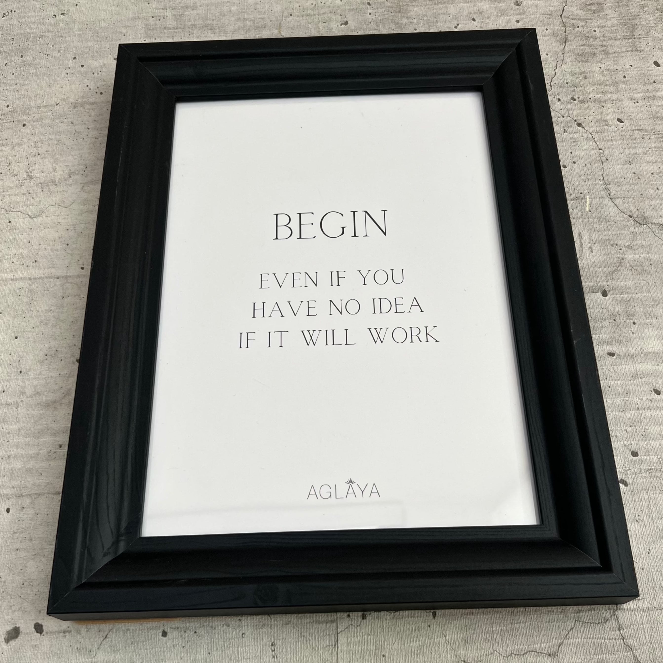 Cuadro " BEGIN"
