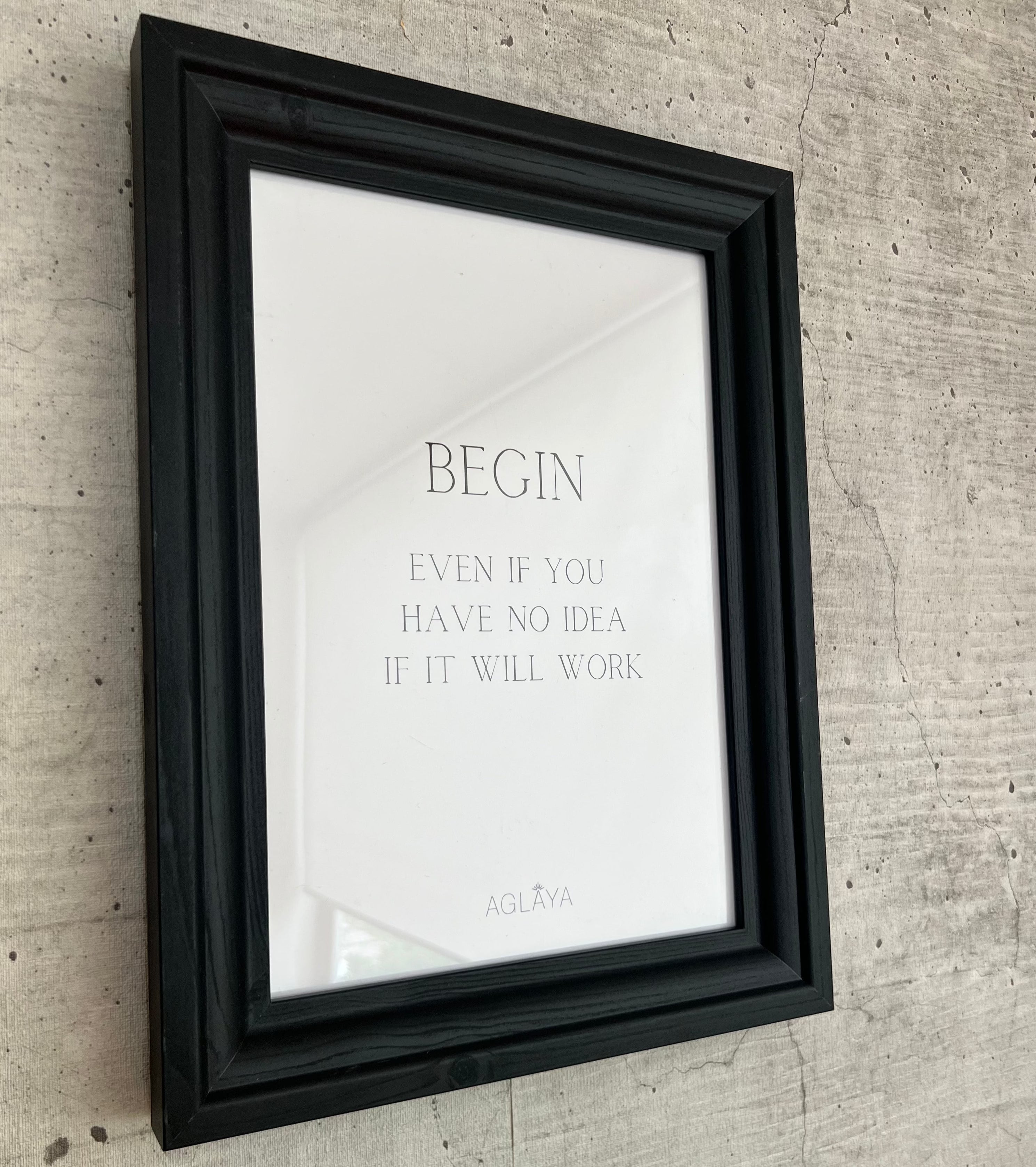 Cuadro " BEGIN"