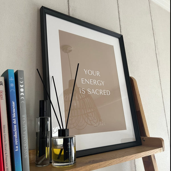 Cuadro "Your Energy is Sacred"