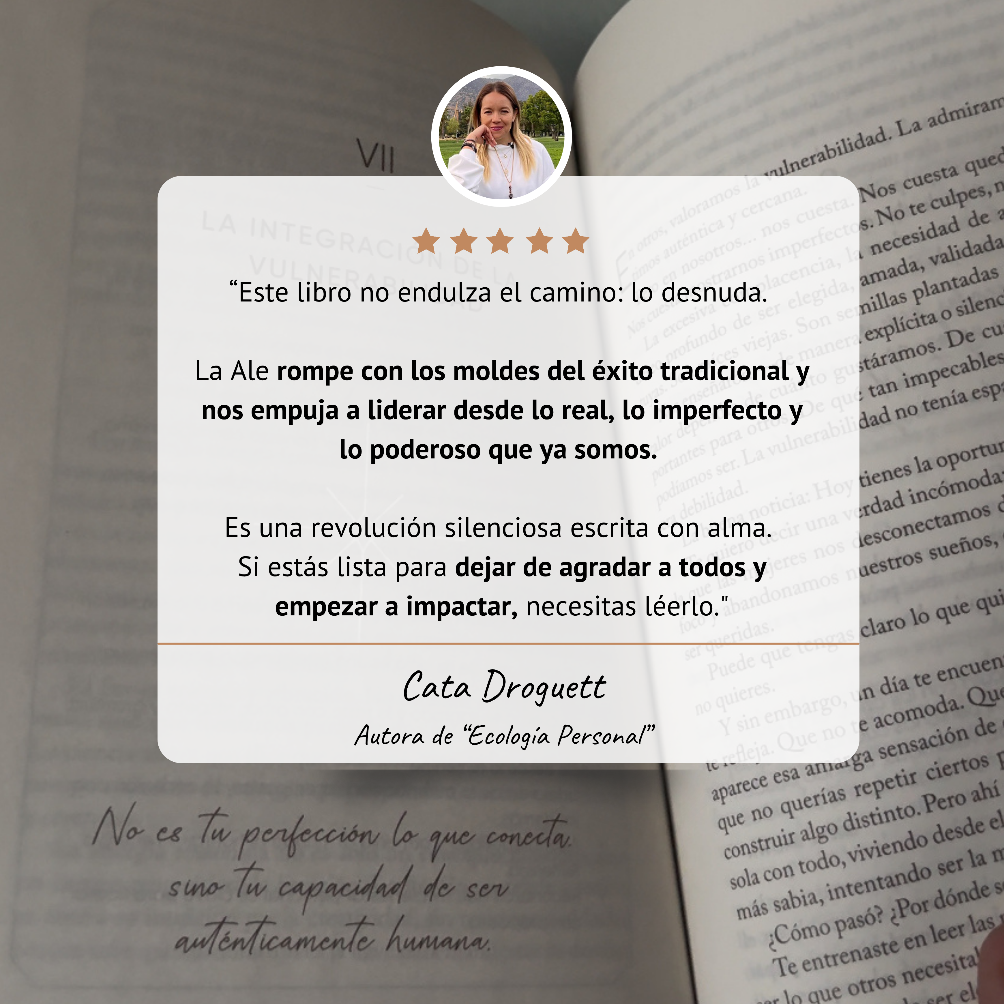 El éxito de ser tú – Libro firmado