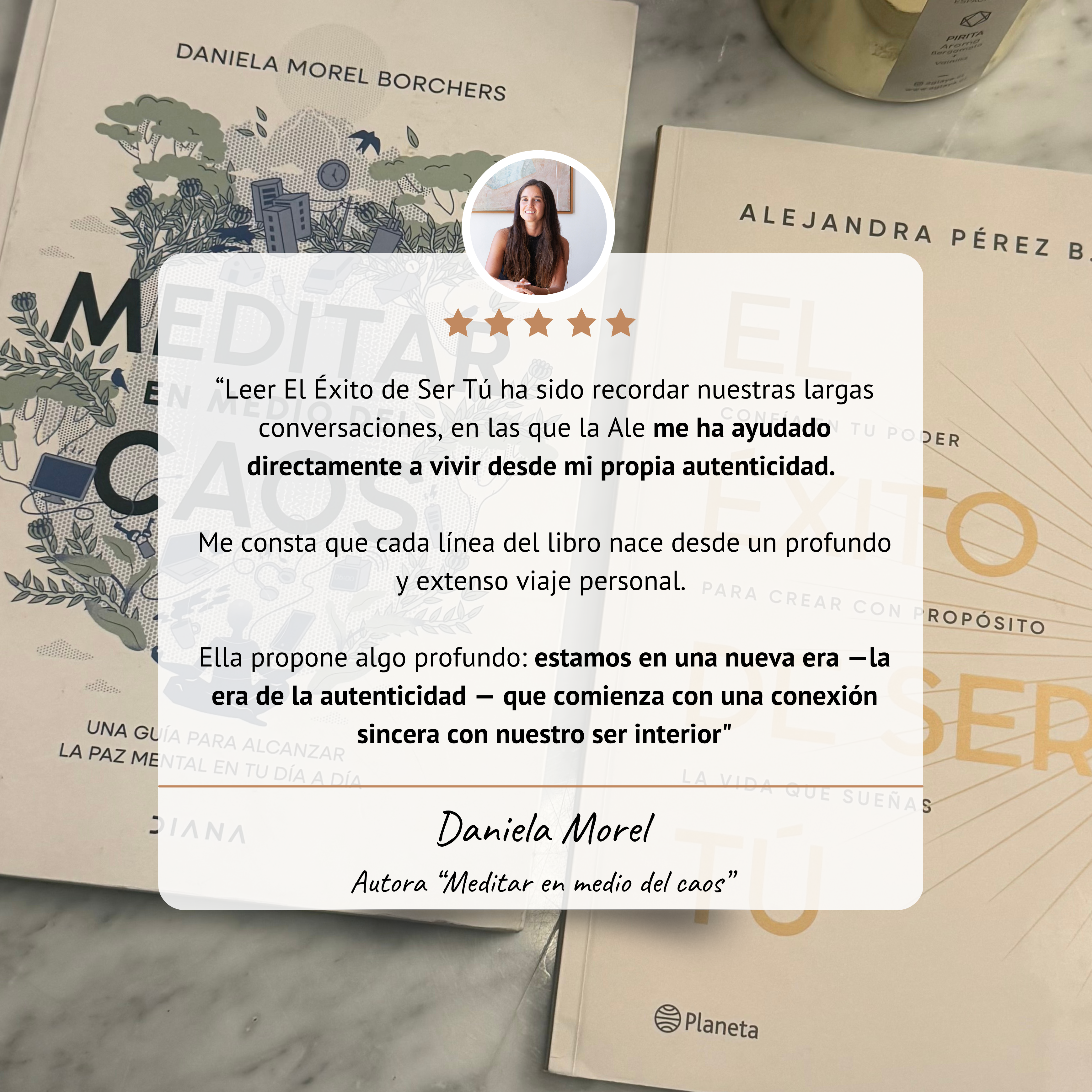 El éxito de ser tú – Libro firmado