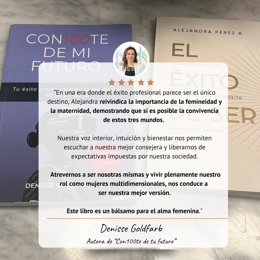 El éxito de ser tu – Libro de Alejandra Pérez