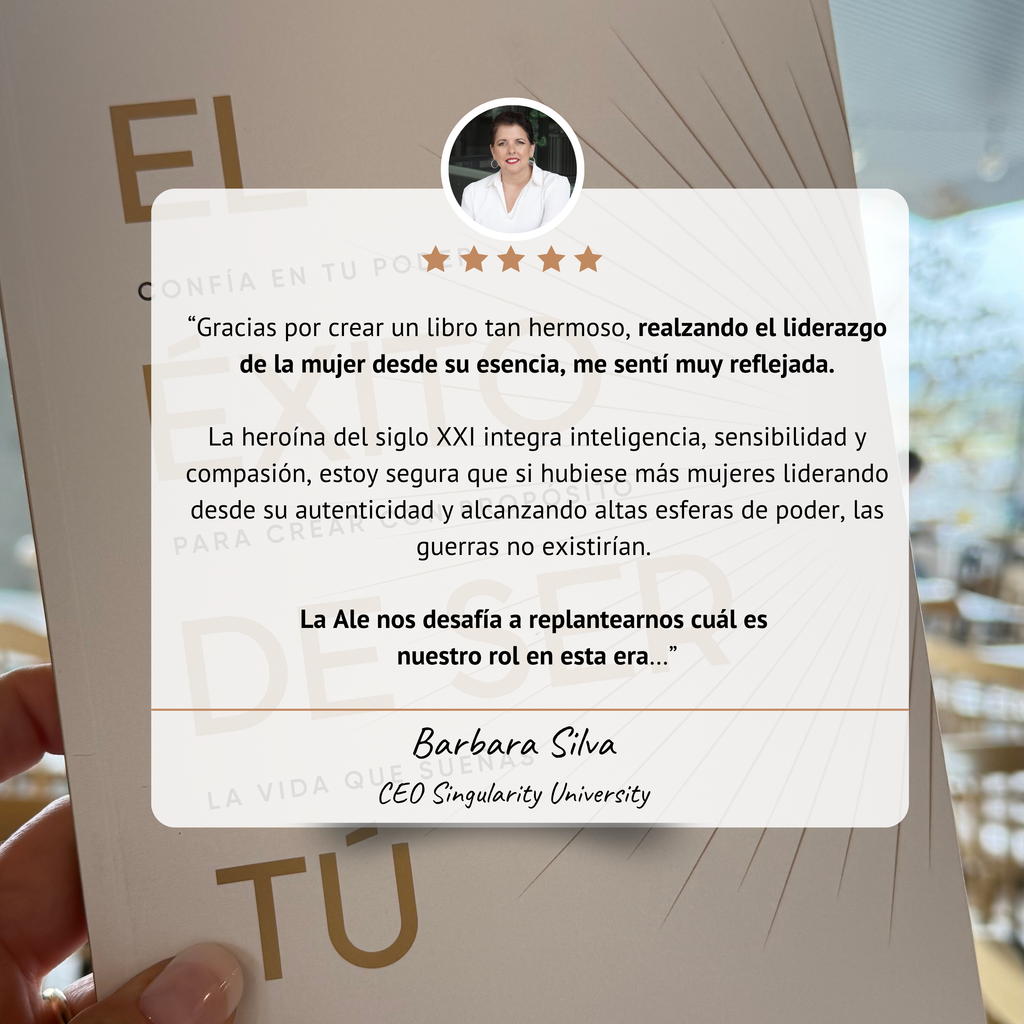 El éxito de ser tu – Libro de Alejandra Pérez
