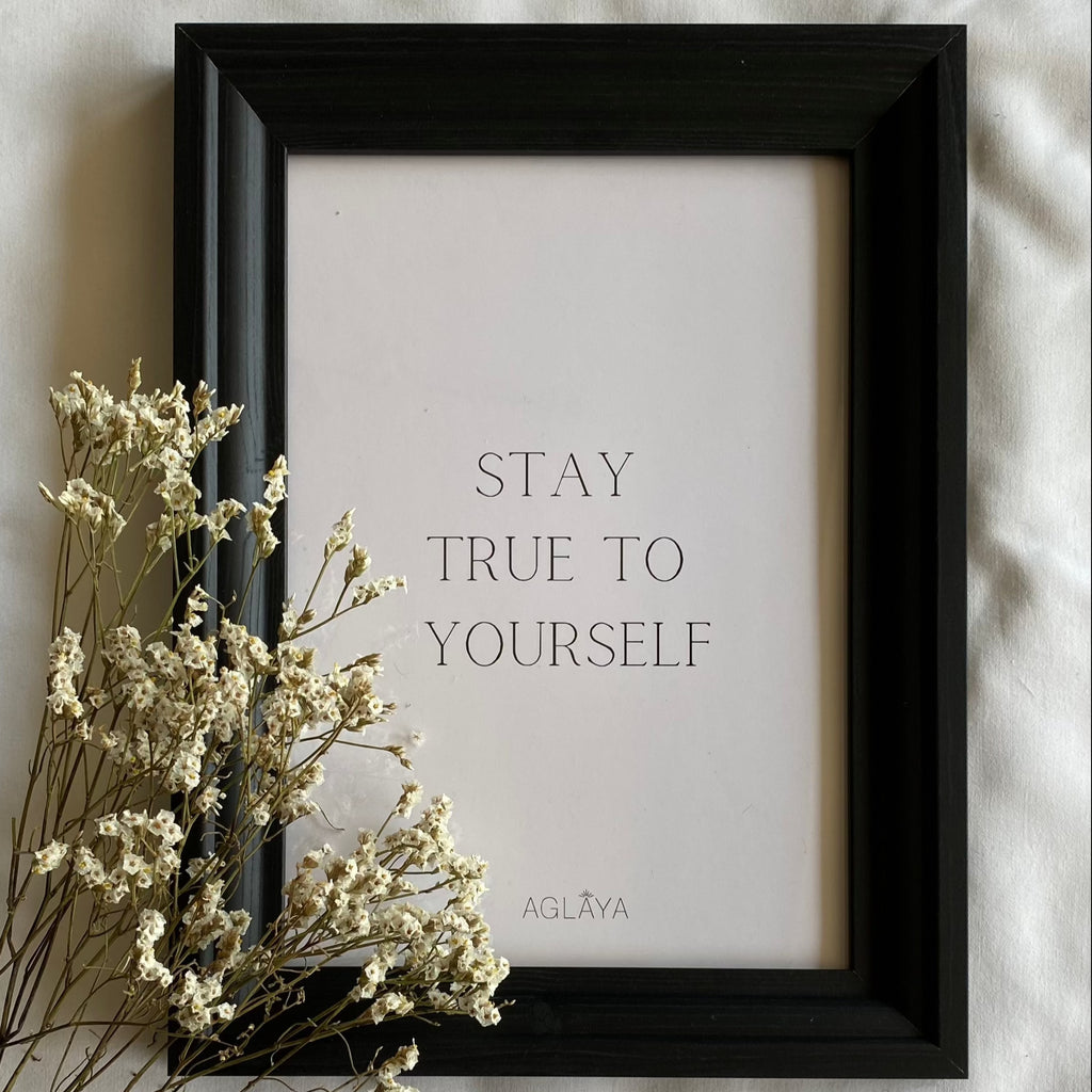 Cuadro "Stay True to Yourself"