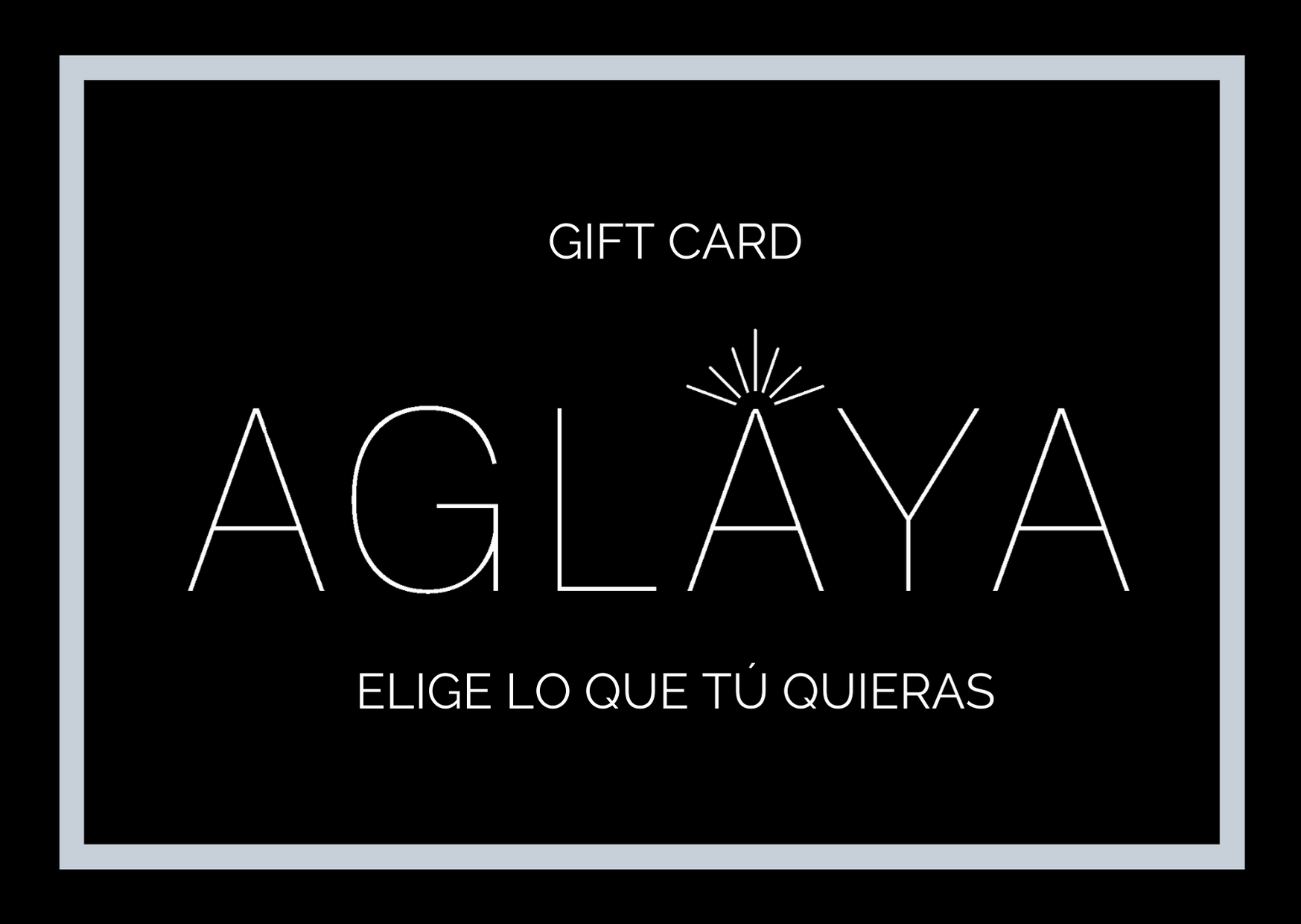 Gift Card Día de la Madre - Aglaya