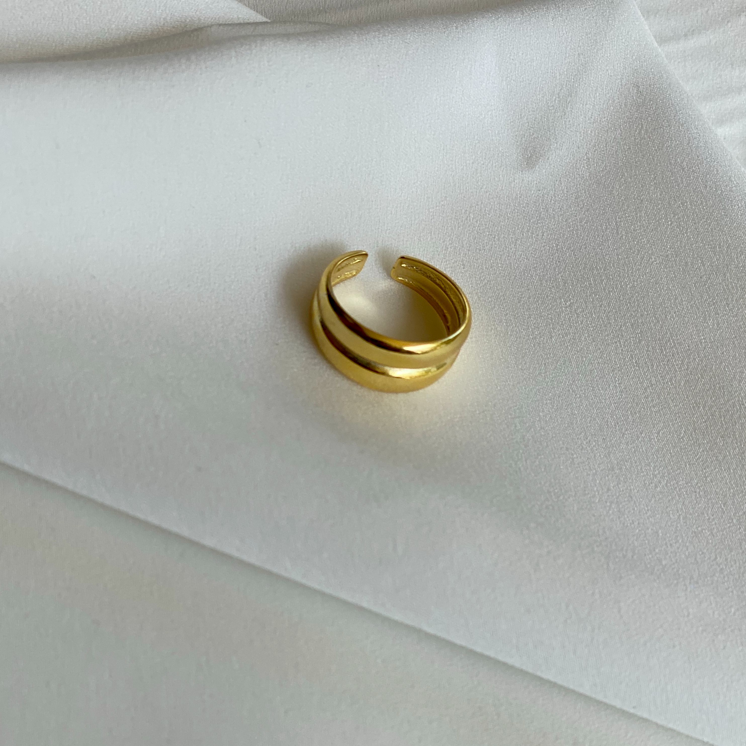 Anillo Doble Oro - Aglaya