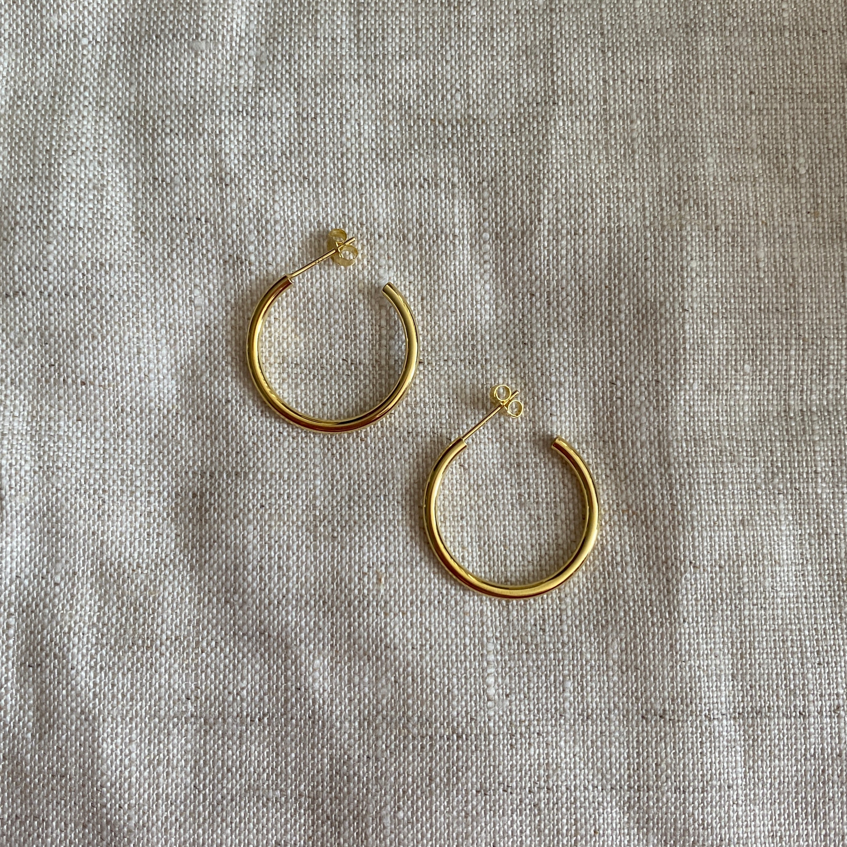 Argollas medianas Oro
