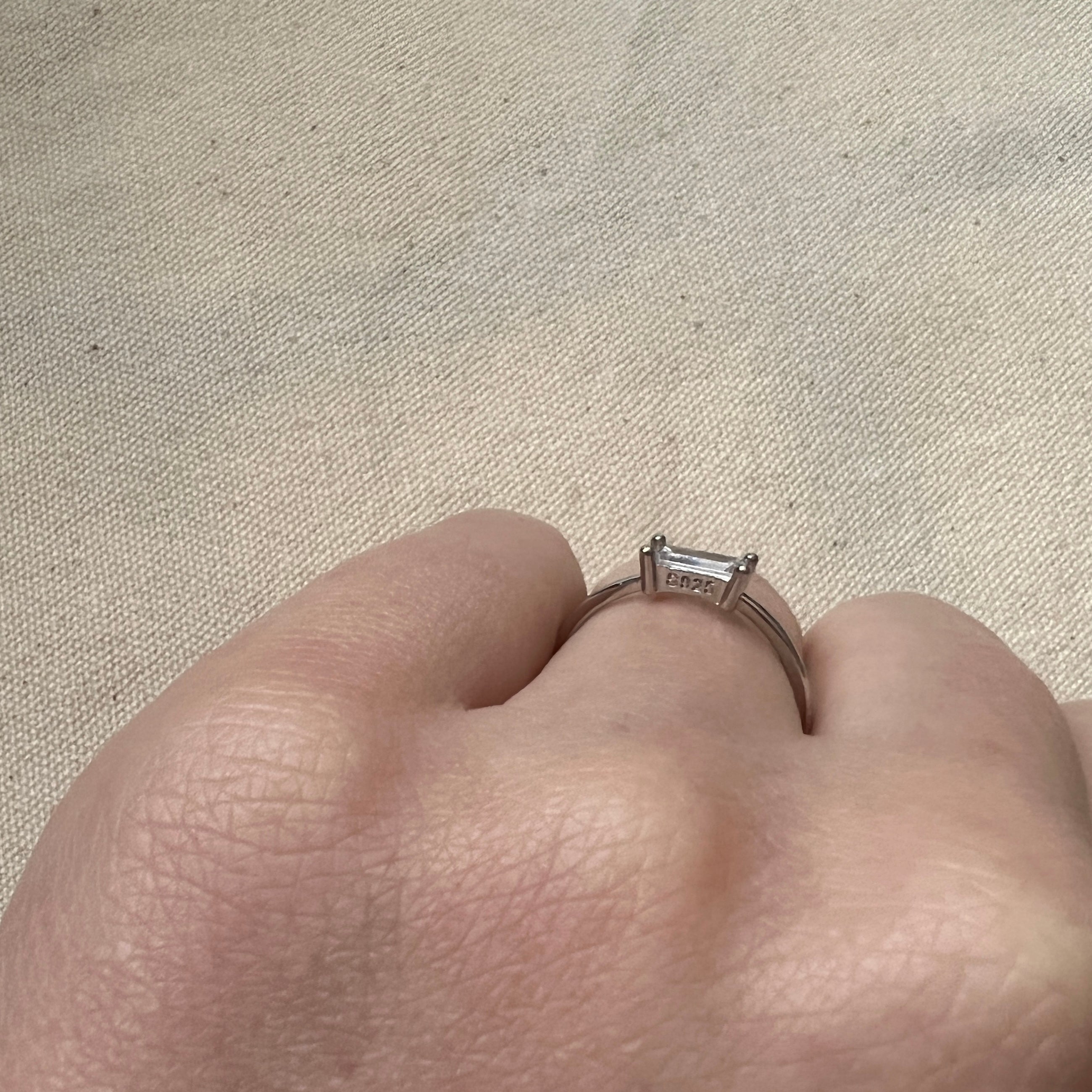 Anillo Claridad Plata