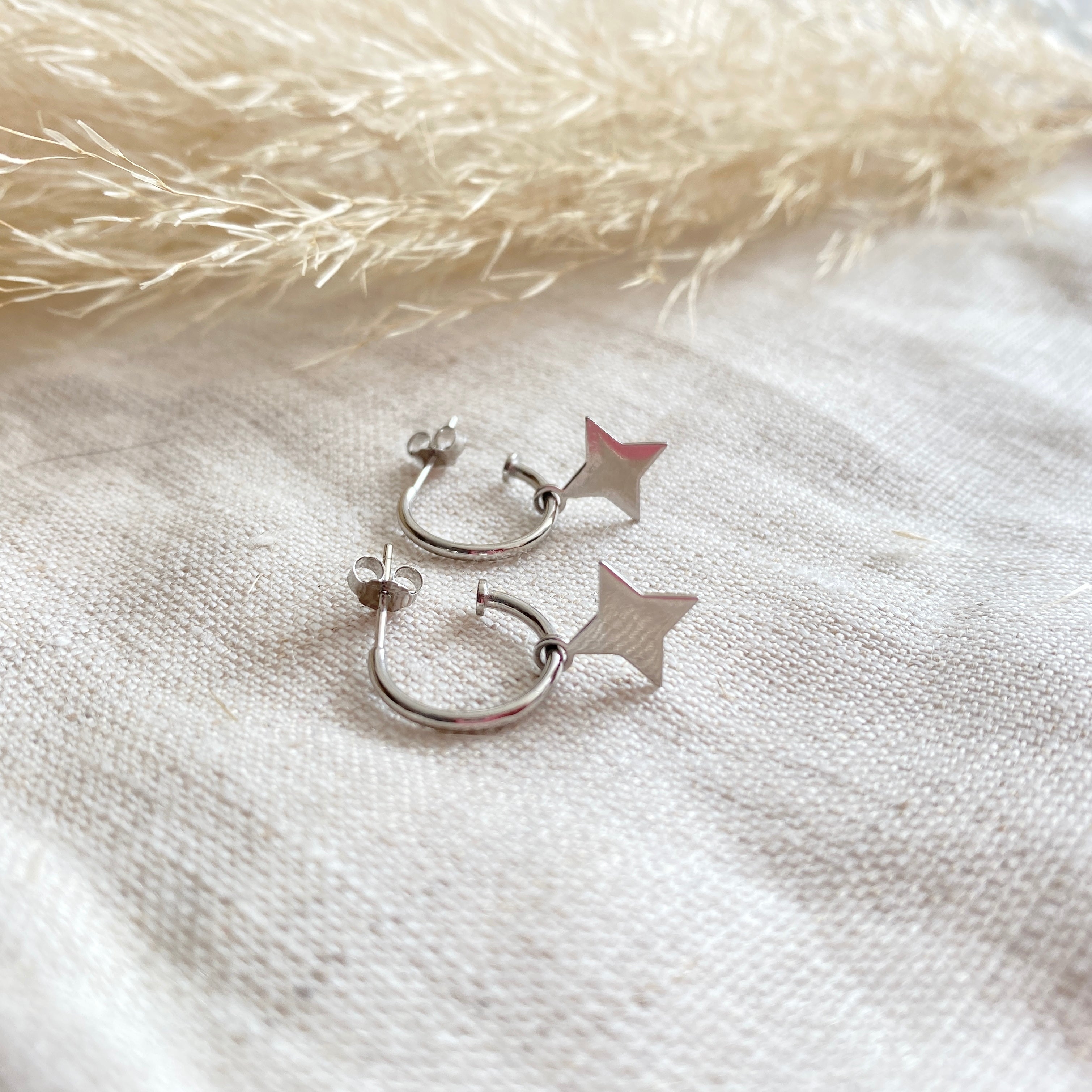 Aros Estrella Polar Plata