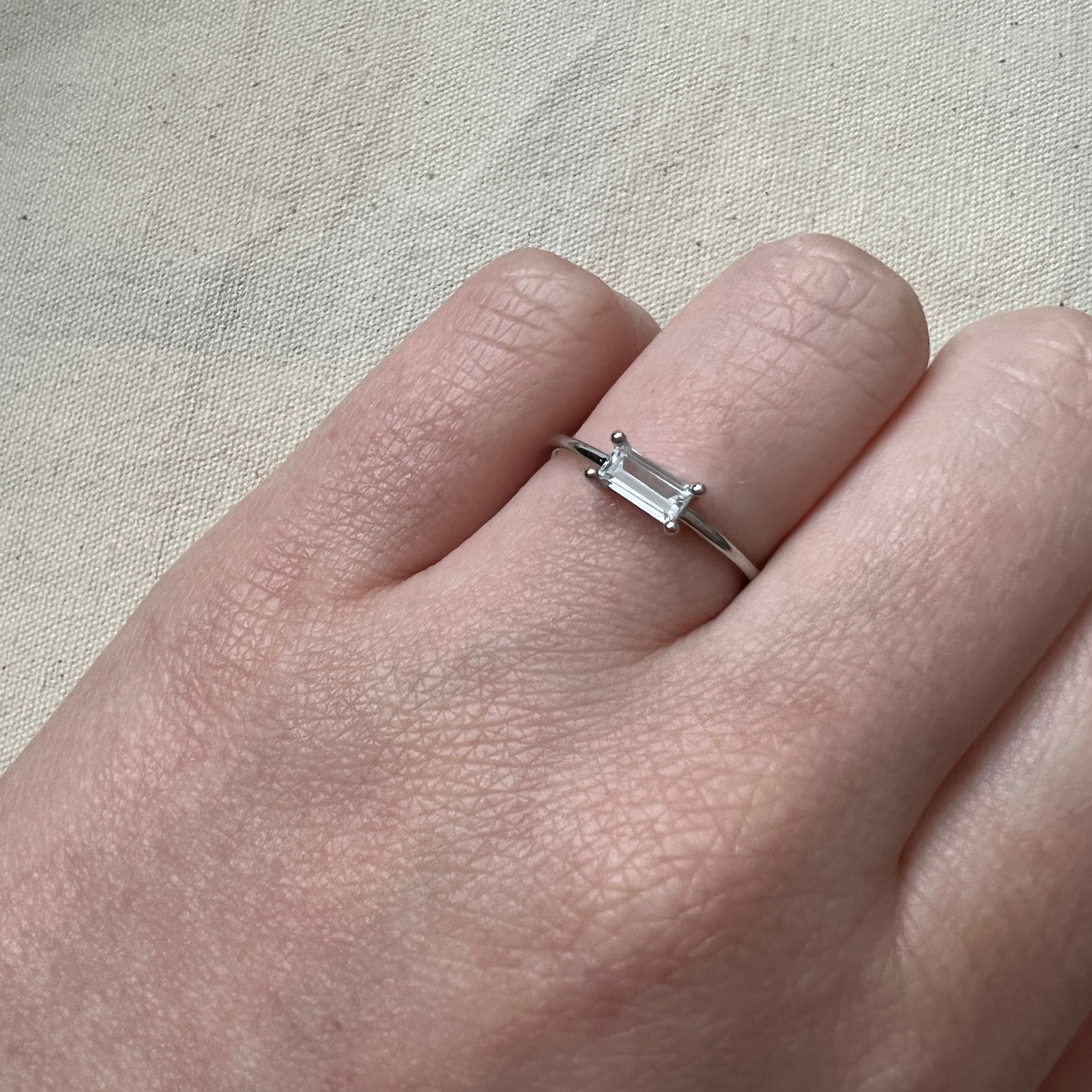 Anillo Claridad Plata