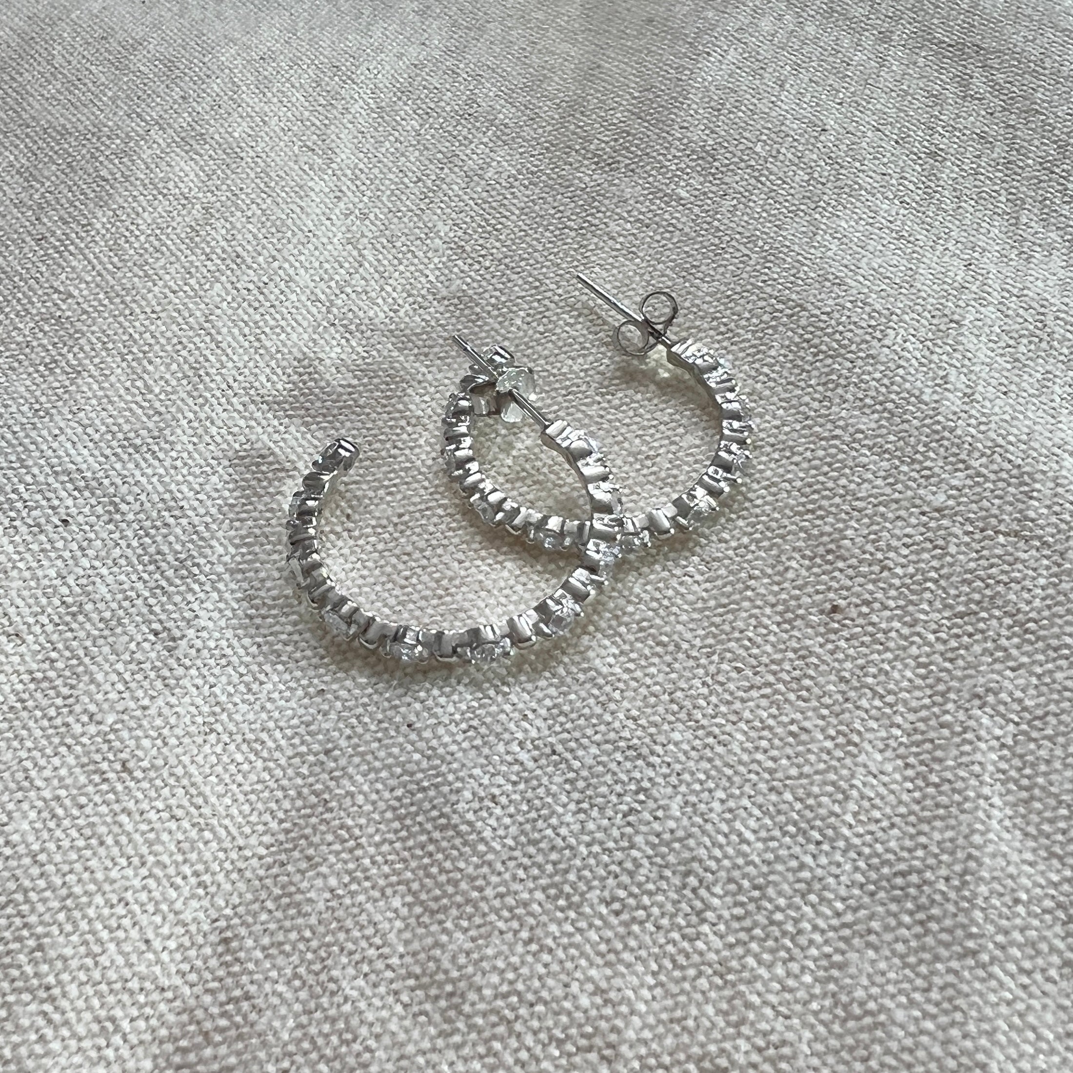 Argollas Circones Plata