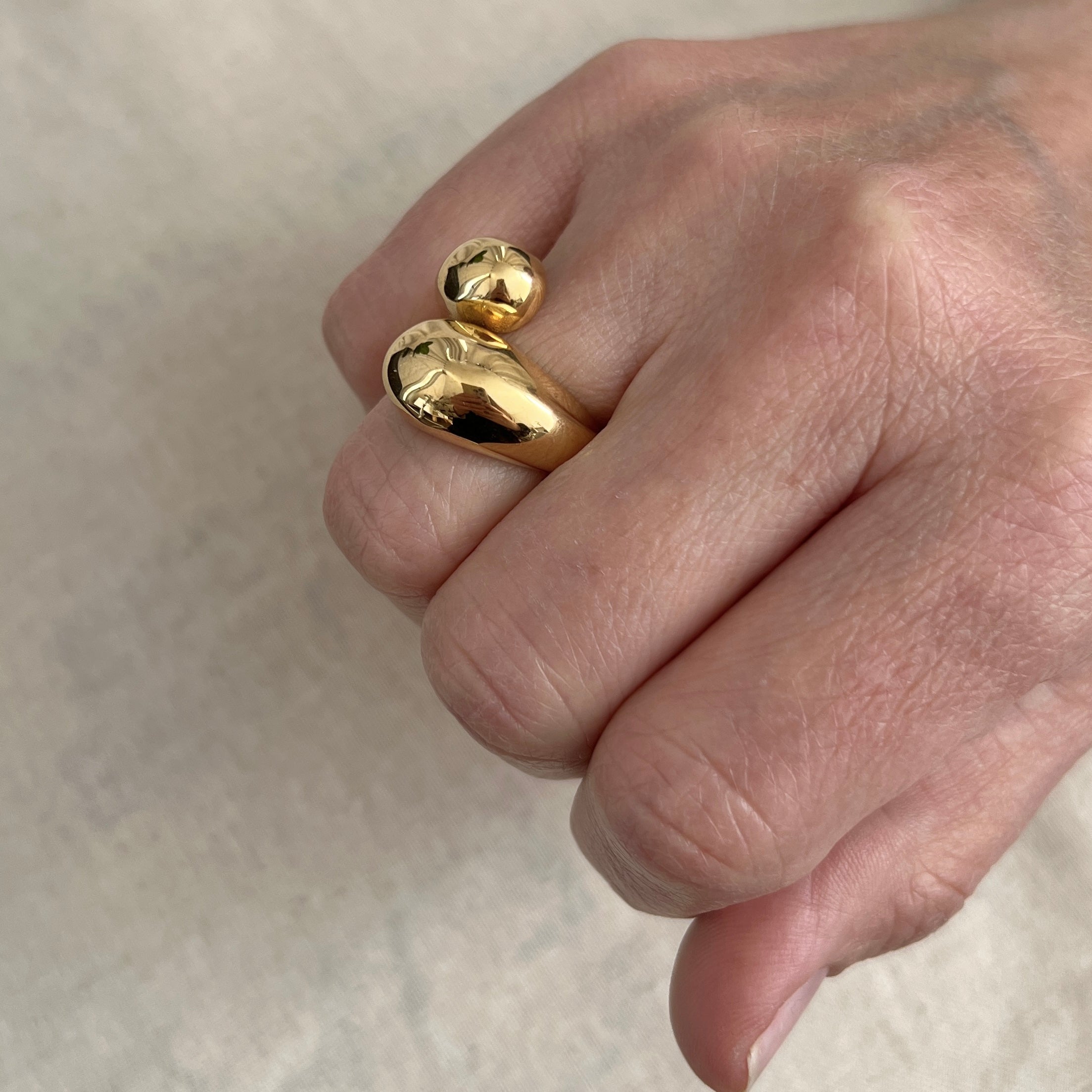 Anillo Doble Grueso
