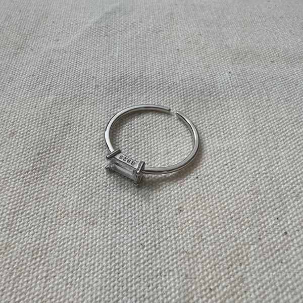 Anillo Claridad Plata